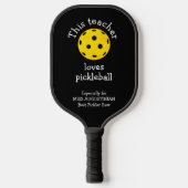 DEZE TEACHER BEHOORT PICKLEBALL PICKLEBALL PADDLE (Voorkant)