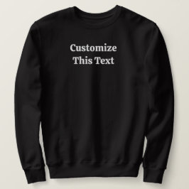 Deze tekst aanpassen Basic Sweatshirt voor Heren