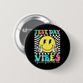 Deze Test Dag Staat Toetsing Leraar Staar Toets Ronde Button 5,7 Cm (Voorkant /achterkant)