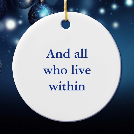 Deze thuisversiering zonder stroom keramisch ornament