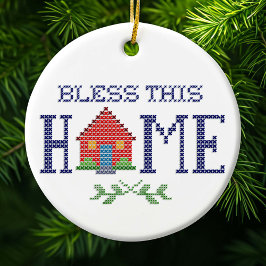 Deze thuisversiering zonder stroom keramisch ornament