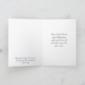 Deze Tijd van Verlies Schrift Comfort Zeilboot Kaart (Binnen)