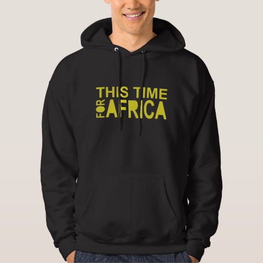 Deze tijd voor Afrika waka-waka Hodie Hoodie (Voorkant)