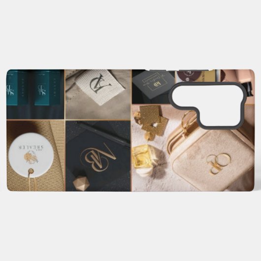 Deze titel benadrukt de premium kwaliteit, strak samsung galaxy hoesje (Achterkant horizontaal)