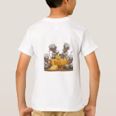 Deze titel is meer algemeen en speels, suggererend t-shirt (Achterkant)