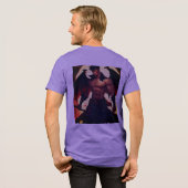 Deze titel legt het intense contrast van een duive Tri-Blend shirt (Voorkant)