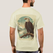Deze titel roept de serene schoonheid van natuur o t-shirt (Achterkant)