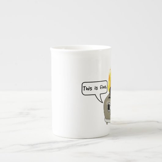 Deze toast is een mooie Mok (Voorkant)