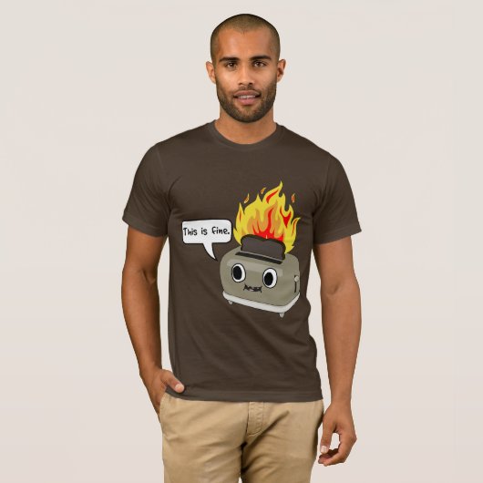 Deze toast is prima t-shirt (Voorkant volledig)