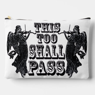 Deze Too Shall Pass grote accessoiretas Etui