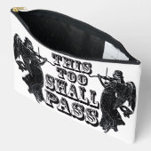 Deze Too Shall Pass grote accessoiretas Etui (Open)