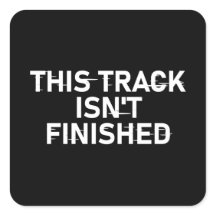 Deze track is nog niet af - Glitch Text Design