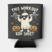 Deze training is een boekenblad Spooky Halloween F Blikjeskoeler (Voorkant)