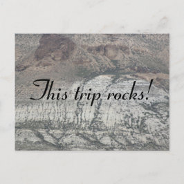 Deze Trip Rocks. Briefkaart