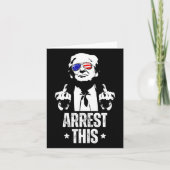 Deze Trump Fingers Pro Trump Kaart (Voorkant)