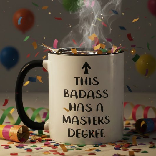 Deze Tufkees Heeft een Masterdiploma Grappige Spre Mok