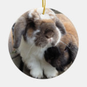 Deze twee zullen veel rust brengen in je boom keramisch ornament (Voorkant)