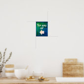 Deze uitweg (pijl links) poster (Keuken)