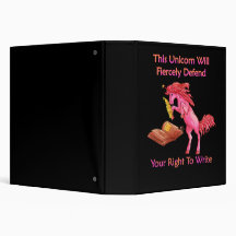 Deze Unicorn zal uw recht verdedigen om te schrijv