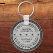 Deze vader behoort tot (aanpasbaar) sleutelhanger (Voorkant)