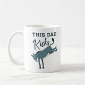 Deze vader die Donkey Funny Fathers Day heeft gesl Koffiemok (Links)