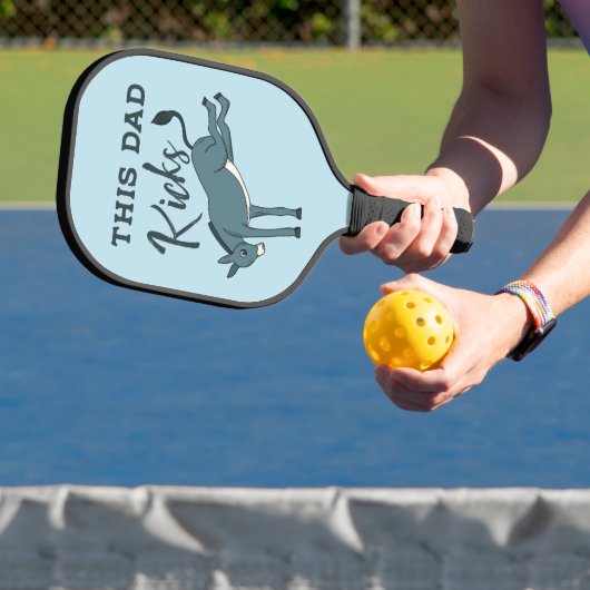 Deze vader die Donkey Funny Fathers Day heeft gesl Pickleball Paddle (Insitu)
