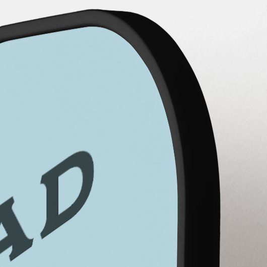 Deze vader die Donkey Funny Fathers Day heeft gesl Pickleball Paddle (Links Detail)