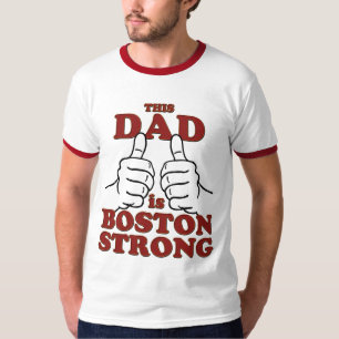Deze vader is BOSTON STRONG T-shirt
