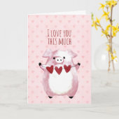 Deze veel liefde kaart (Gele Bloem)