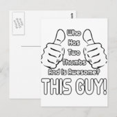 Deze vent briefkaart (Voorkant / Achterkant)