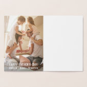 Deze vent een geweldige vader, grappige spreuk Vad Folie Kaarten (Binnen)