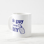 Deze vent houdt van de dij koffiemok (Voorkant links)