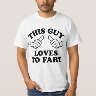 Deze vent houdt van flauwvallen t-shirt