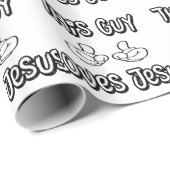 Deze vent houdt van Jezus Cadeaupapier (Rol Hoek)