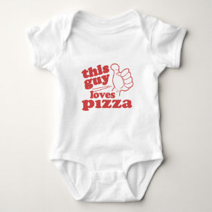 Deze vent houdt van Pizza Romper