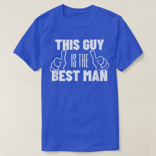 Deze vent is de beste man vrijgezellenfeest bruide t-shirt (Design voorkant)