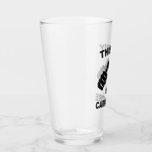 Deze vent is een Carnivore Glas (Rechts)