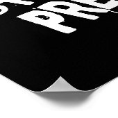 Deze vent is niet mijn President — Anti-Trump-desi Poster (Hoek)