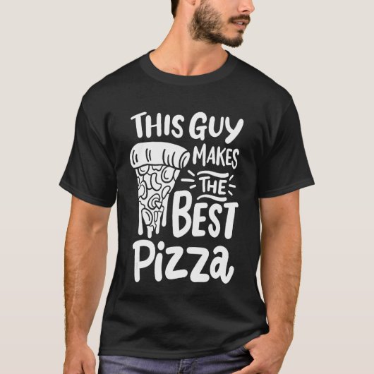 Deze vent maakt de beste Pizza T-shirt (Voorkant)