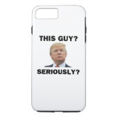 Deze vent, serieus? Case-Mate iPhone case (Achterkant)