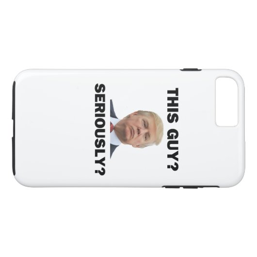 Deze vent, serieus? Case-Mate iPhone case (Achterkant (Horizontaal))
