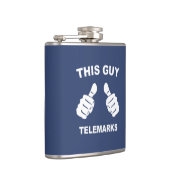 Deze vent Telemarks Heupfles (Rechts)