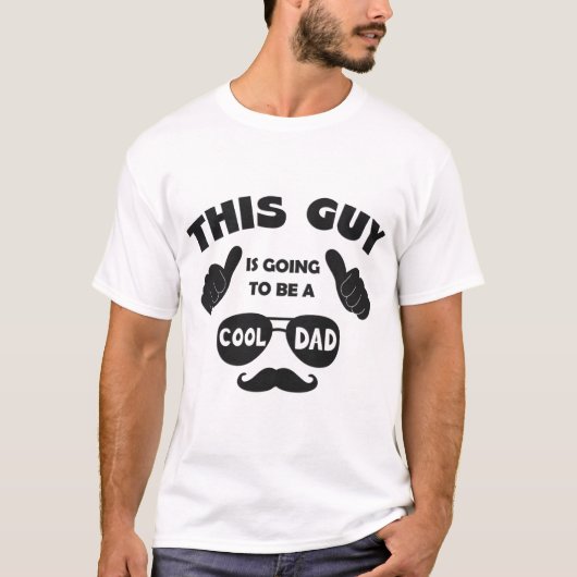 Deze vent wordt een goede vader. t-shirt (Voorkant)
