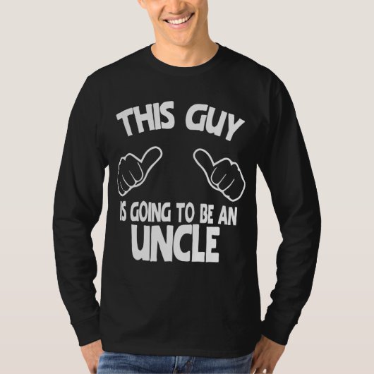 Deze vent wordt een oom t-shirt (Voorkant)