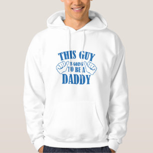 Deze vent wordt een papa. hoodie