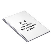 deze vergadering had een e - mail kunnen zijn notitieboek (Rechterzijde)