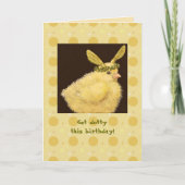 Deze verjaardagskaart bezorgen kaart (Voorkant)