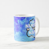 Deze verpleegster heeft een naam van het nap Funny Koffiemok (Voorkant rechts)