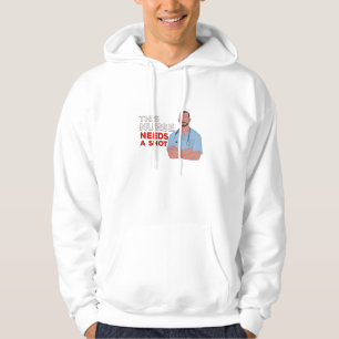 Deze verpleegster heeft een schok nodig hoodie