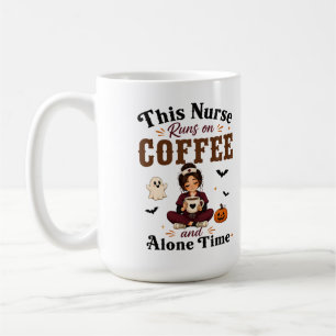 Deze Verpleegster Loopt Op Koffie En Alleen Tijd G Koffiemok
